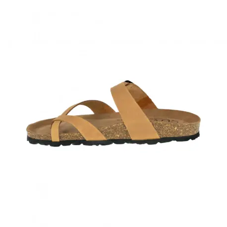 Sandalias Blanco Marron Negro Plomo Verde Hebilla Dedo Piso Fino Suver 520012