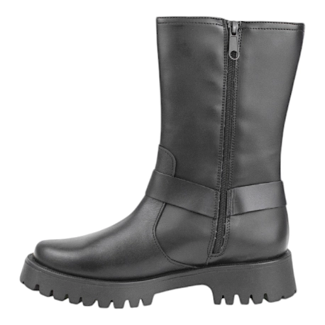 Botas Moteras Mujer Media Caña de Piel - Tekila 16NE