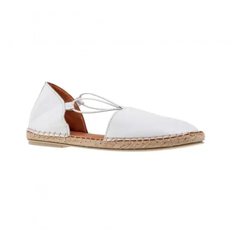 Sandalias Esparto Mujer Plana Piel Top3 Carla 21569