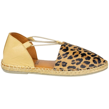 Sandalias planas Mujer Leopardo Piel Top3 SR25477