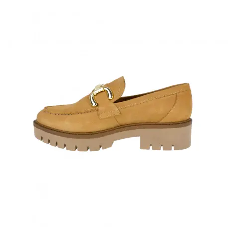 Mocasín Nobuck Estribo Metálico Piso Track Wikers E-137
