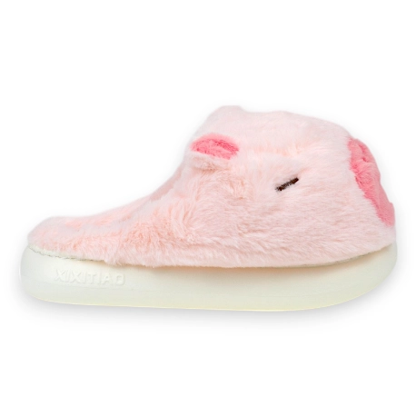 Pantufla Mujer Invierno Abierta Capibara D006btkpb