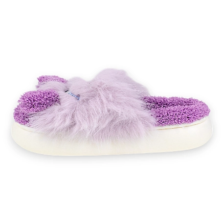 Pantufla Mujer Invierno Abierta Monstruo