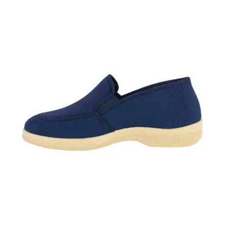 Zapatillas de Calle para Hombre Verano Cerradas Azul con Elásticos Doctor Cutillas 21302