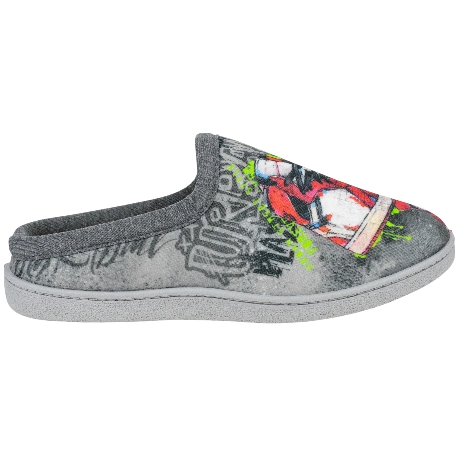 Zapatilla Descalza Gris Plana Basket One Plumaflex 12340