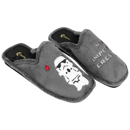 Zapatilla Descalza Gris Suela Parquet Plana Mi Imperio Eres Tú Costa E3834-B36