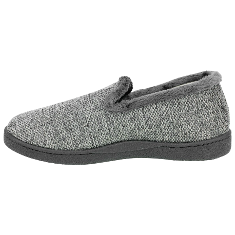Zapatilla Cerrada Gris Manarola Plana Plumaflex 12018
