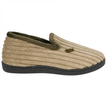 Zapatillas Cerradas Pana a Rayas Plumaflex 12026