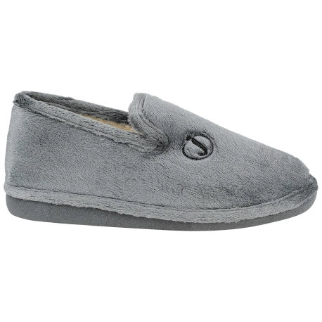 Zapatillas Cerrada Hombre Gris Ligera Suela Parquet Plana Javer 26-27