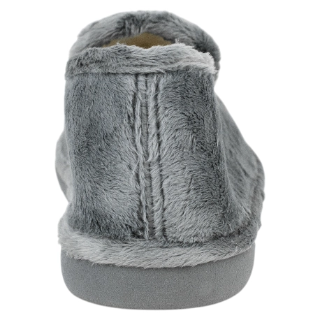 Zapatillas Cerrada Hombre Gris Ligera Suela Parquet Plana Javer 26-27