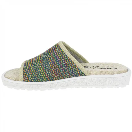 Zapatilla Descalza Pinki Casa Azul Indigo Plana Plumaflex 80073