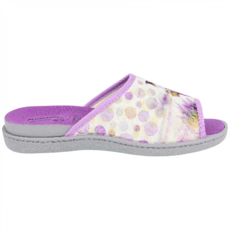 Zapatilla Abierta Pinki Chica Lavanda Plumaflex 12404