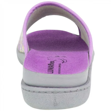 Zapatilla Abierta Pinki Chica Lavanda Plumaflex 12404
