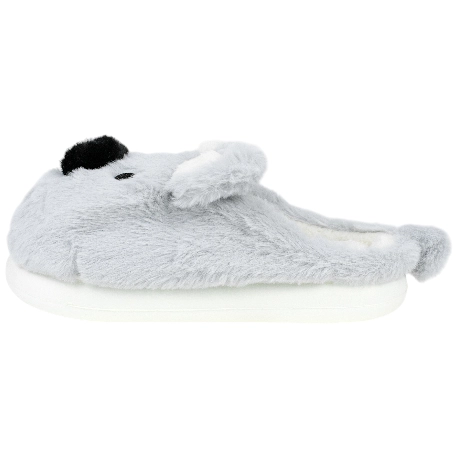 Zapatillas Casa Descalza Koala Gris Plataforma Plano Xixitiao D006btltkl