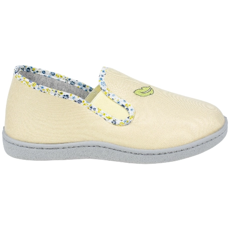 Zapatilla Cerrada Casa Verano Pure Bamboo Plana Plumaflex 12361