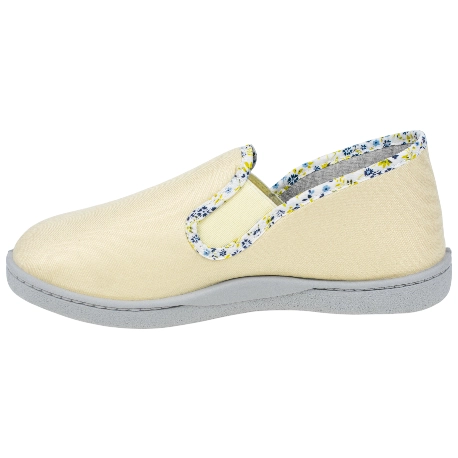 Zapatilla Cerrada Casa Verano Pure Bamboo Plana Plumaflex 12361