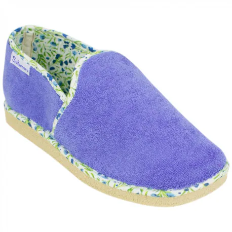 Zapatillas Cerradas Casa Mujer Ligeras Rizo Flores Planas Salemera DS40812