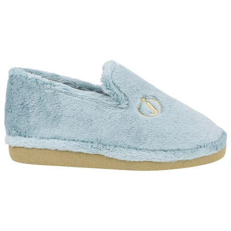 Zapatillas Cerradas Mujer Suela Parquet  Azul Planas Javer 28-32