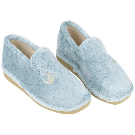 Zapatillas Cerradas Mujer Suela Parquet  Azul Planas Javer 28-32