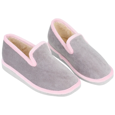 Zapatillas Cerradas Mujer Planas Suela Parquet Vivo Color Rosa Javer 32-2