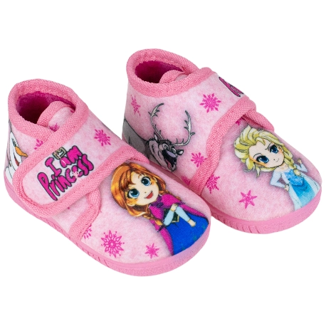 Zapatillas Bota Velcro Planas Princesas Alcalde 12007