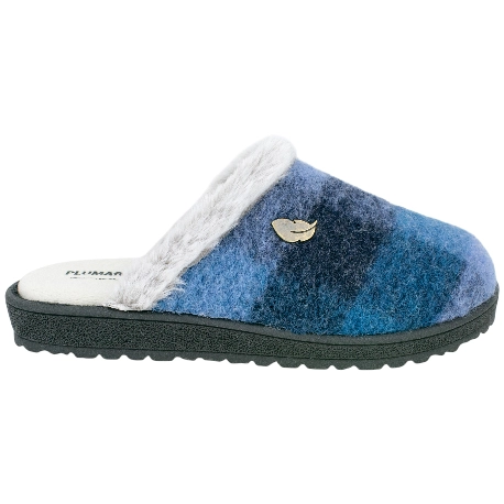 Zapatillas descalzas mujer a cuadros planas Plumaflex 80065