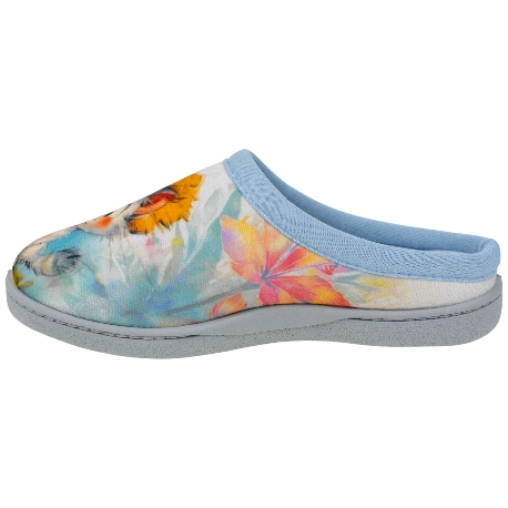 Zapatillas Descalzas Casa Verano Estampado Gato Sombrero Planas Plumaflex 12317