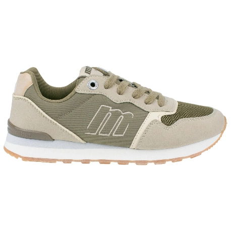 Zapatillas Casuales Mujer Planas Cordones Mustang 60441