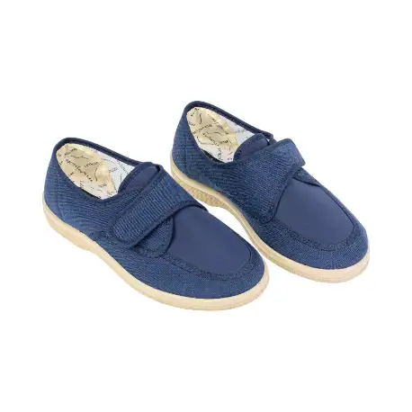 Zapatillas de casa o calle para hombre Doctor Cutillas con Velcro Tejido tipo Ante 21300