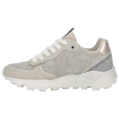 Zapatillas Urbanas Beis Extra Ligeras Cordones Pelo Mustang 60883 Climb