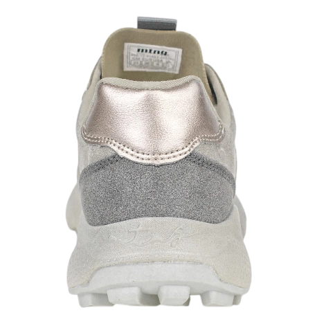 Zapatillas Urbanas Beis Extra Ligeras Cordones Pelo Mustang 60883 Climb