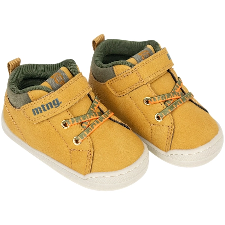Zapatos Barefoot Niño Abotinado Velcro Mustang free 49305