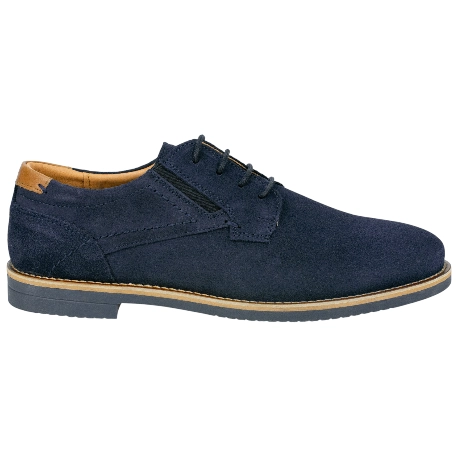 Zapato Vestir Hombre Piel Ante Plano Innova Shoes 3010
