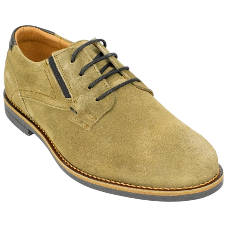 Zapato Vestir Hombre Piel Ante Plano Innova Shoes 3010