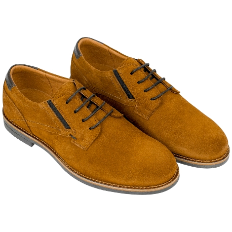 Zapato Vestir Hombre Piel Ante Plano Innova Shoes 3010