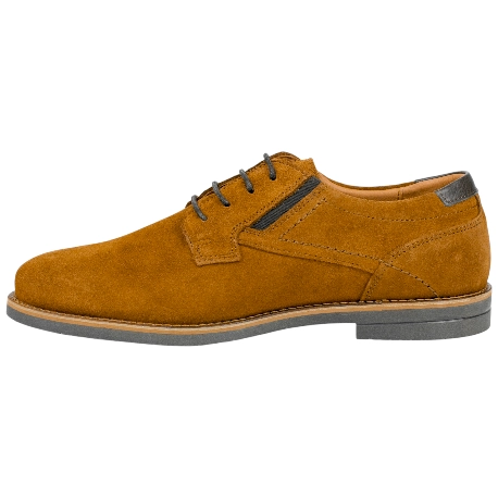 Zapato Vestir Hombre Piel Ante Plano Innova Shoes 3010