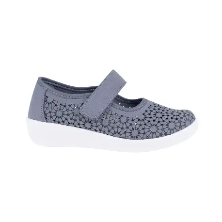 Merceditas Doctor Cutillas con Plantilla Extraible y Cierre de Velcro - 38470