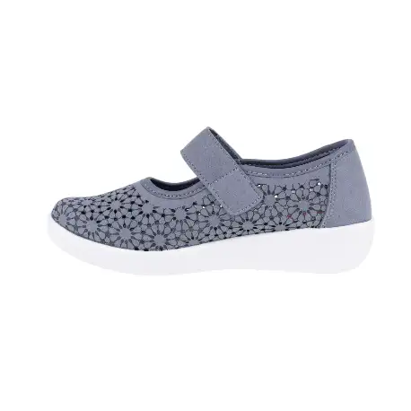 Merceditas Doctor Cutillas con Plantilla Extraible y Cierre de Velcro - 38470