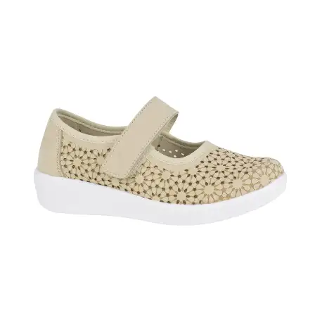Merceditas Doctor Cutillas con Plantilla Extraible y Cierre de Velcro - 38470
