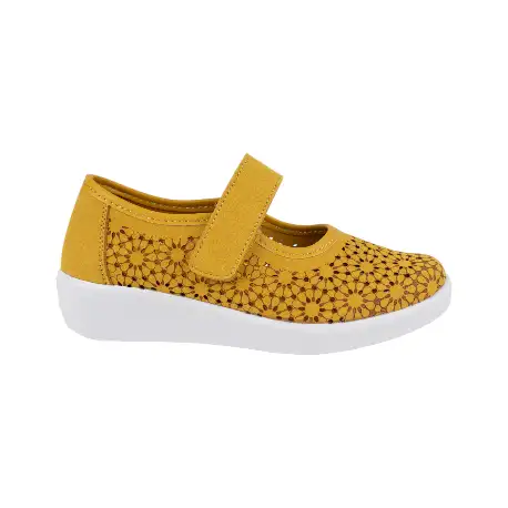 Merceditas Doctor Cutillas con Plantilla Extraible y Cierre de Velcro - 38470
