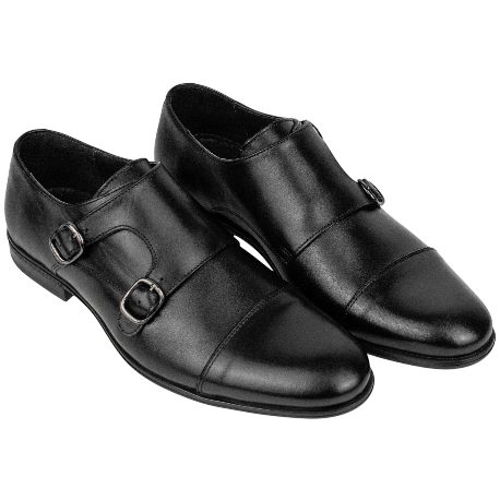 Zapato Vestir Hombre Hebillas Piel Plano Innova Shoes 582