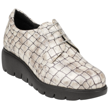 Zapato Piel Charol Cuña Plantilla Extraíble Doctor Cutillas 89553