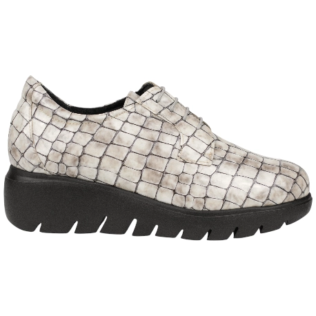 Zapato Piel Charol Cuña Plantilla Extraíble Doctor Cutillas 89553