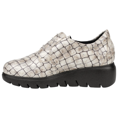 Zapato Piel Charol Cuña Plantilla Extraíble Doctor Cutillas 89553