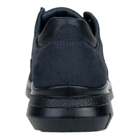 Zapato Piel Nobuck  Azul Marino Cordones Waterproof Luisetti 36102NO-W