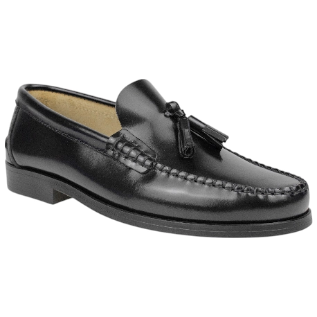 Mocasines Castellanos de Piel con Borlas para Hombre - 805MA