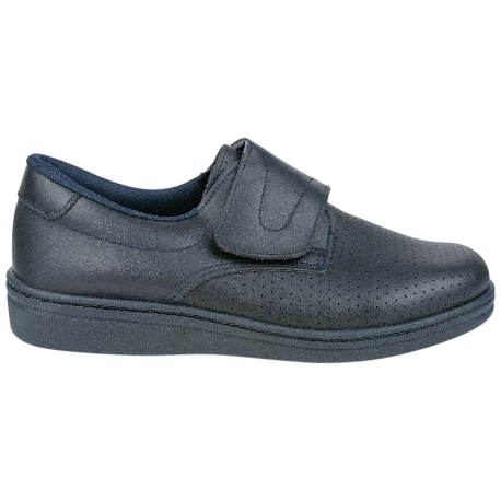 Zapatos de Trabajo Hombre Cerrado Calado Azul Marino Percla 293