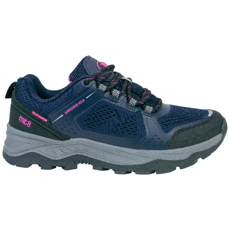 Zapato Waterproof Mujer Montaña Azul Marino Plano mt8 29921 VIRGIL Sweden Kle