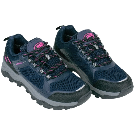 Zapato Waterproof Mujer Montaña Azul Marino Plano mt8 29921 VIRGIL Sweden Kle