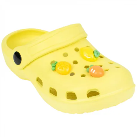 Zueco de Goma Niño con Adornos Plano Jomix Shoes SP10807 y SB10806